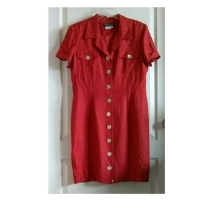 Cynthia Howie for Maggy Boutique red dress